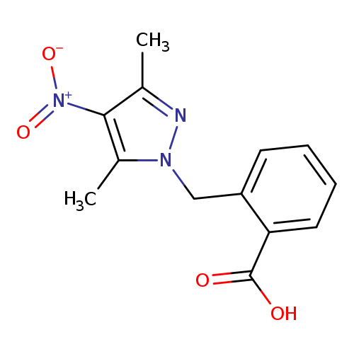 2-[(3,5-Dimethyl-4-nitro-1h-pyrazol-1-yl)methyl]benzoic acid