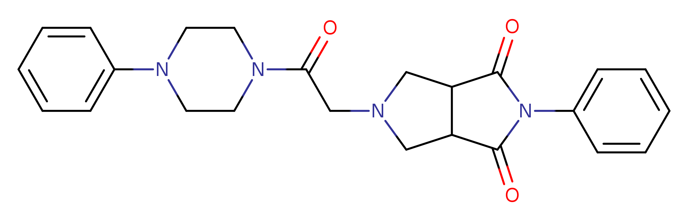 5-[2-oxo-2-(4-phenylpiperazin-1-yl)ethyl]-2-phenyl-octahydropyrrolo[3,4-c]pyrrole-1,3-dione