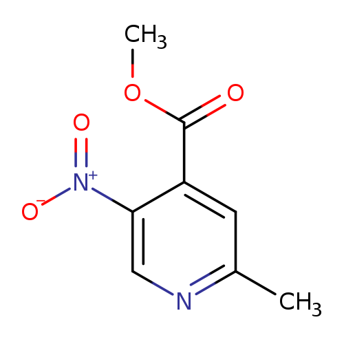 4-Pyridinecarboxylicacid,2-methyl-5-nitro-,methylester(9CI)