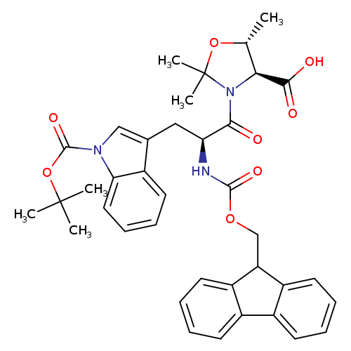 Fmoc-Trp(Boc)-Thr(psiMe,Mepro)-OH