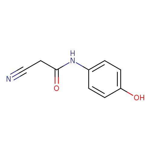 2-cyano-N-(4-hydroxyphenyl)acetamide