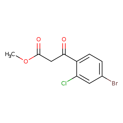 methyl 3-(4-bromo-2-chlorophenyl)-3-oxopropanoate