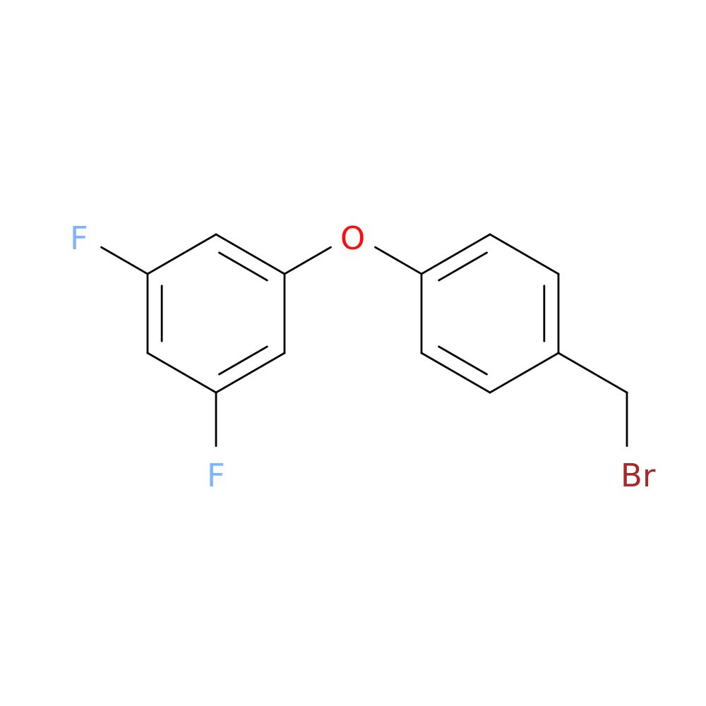 1-[4-(bromomethyl)phenoxy]-3,5-difluorobenzene