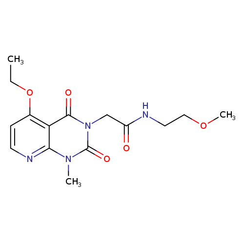 2-{5-ethoxy-1-methyl-2,4-dioxo-1H,2H,3H,4H-pyrido[2,3-d]pyrimidin-3-yl}-N-(2-methoxyethyl)acetamide
