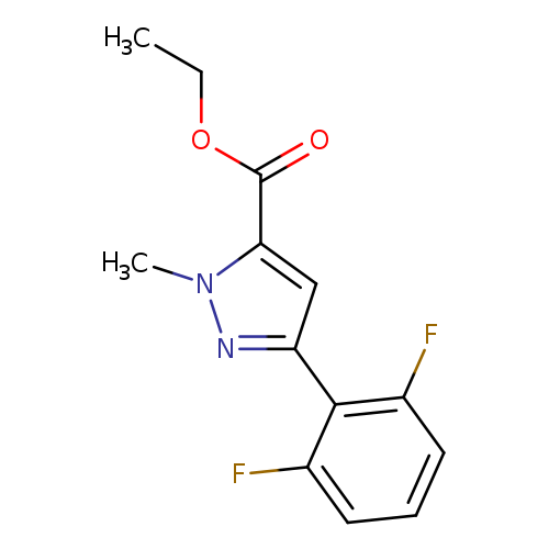 3-(2,6-Difluorophenyl)-1-methyl-1h-pyrazole-5-carboxylic acid ethyl ester