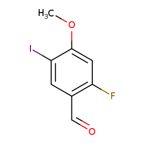 2-Fluoro-5-iodo-4-methoxy-benzaldehyde