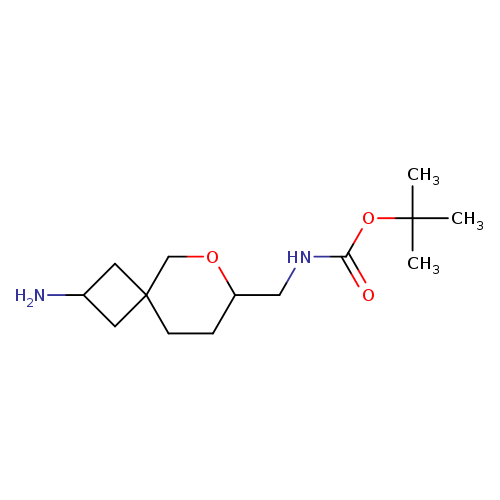 tert-butylN-({2-amino-6-oxaspiro[3.5]nonan-7-yl}methyl)carbamate