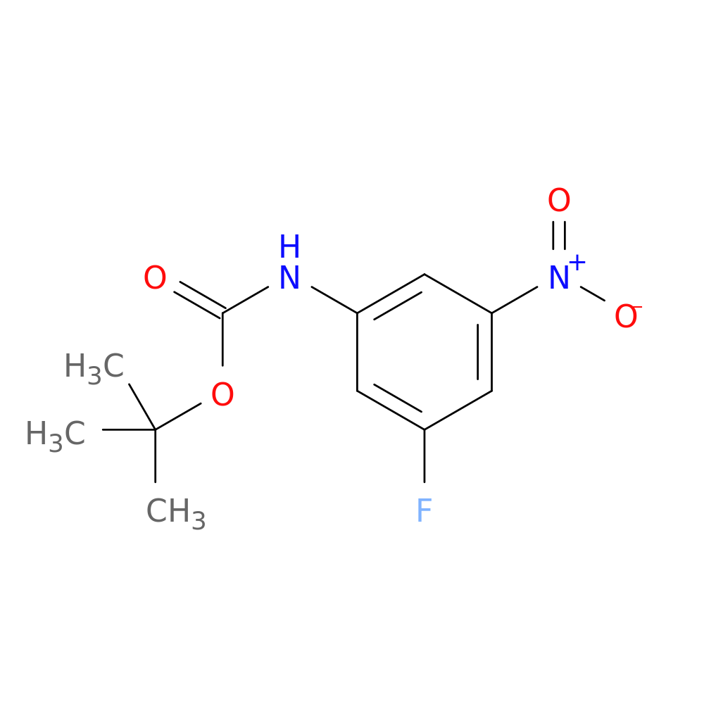 tert-butyl N-(3-fluoro-5-nitrophenyl)carbamate