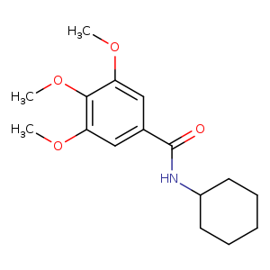 N-cyclohexyl-3,4,5-trimethoxybenzamide