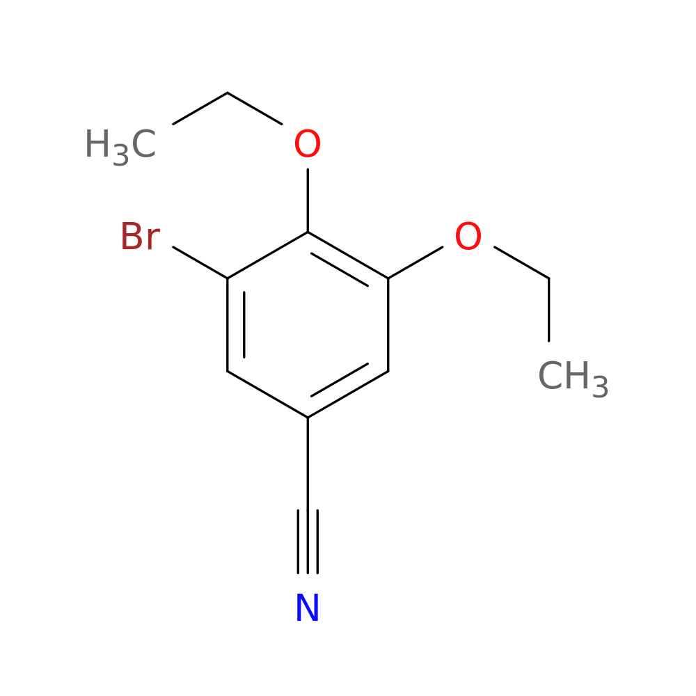 3-Bromo-4,5-diethoxybenzonitrile