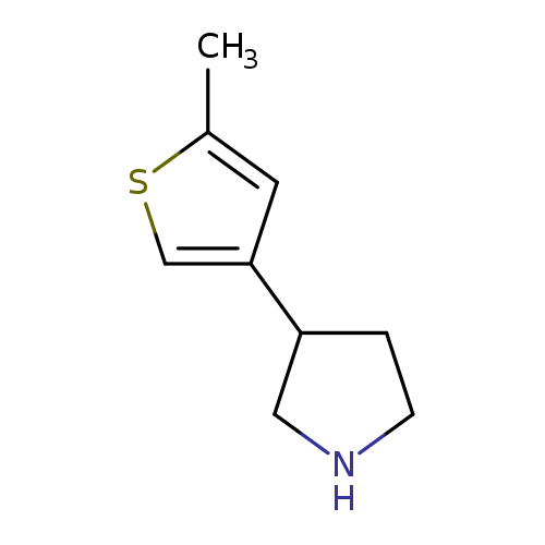 3-(5-methylthiophen-3-yl)pyrrolidine