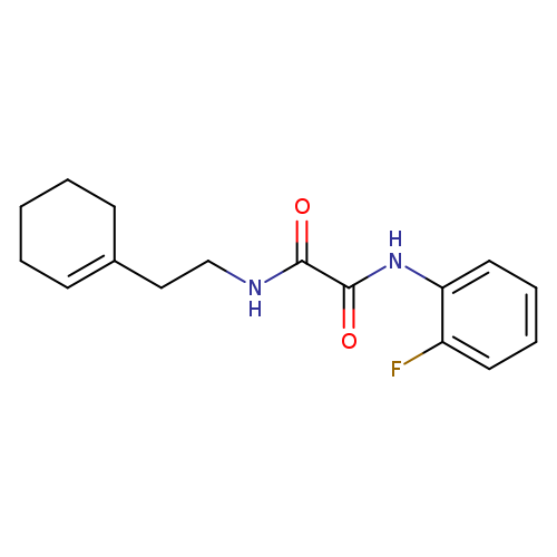 N'-[2-(cyclohex-1-en-1-yl)ethyl]-N-(2-fluorophenyl)ethanediamide