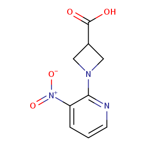 1-(3-Nitropyridin-2-yl)azetidine-3-carboxylic acid