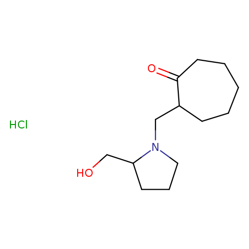 2-{[2-(hydroxymethyl)pyrrolidin-1-yl]methyl}cycloheptan-1-one hydrochloride