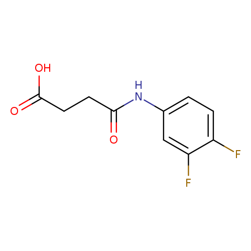 4-(3,4-difluoroanilino)-4-oxobutanoic acid