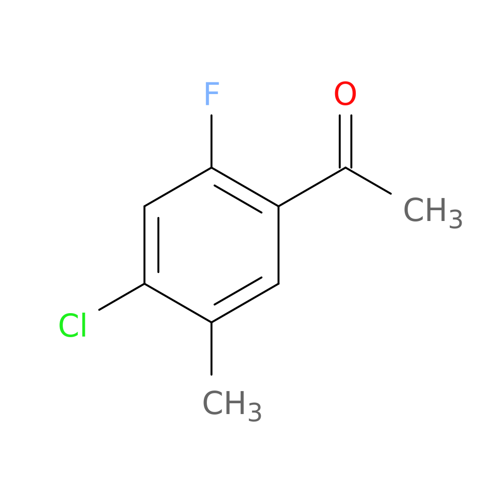 1-(4-Chloro-2-fluoro-5-methylphenyl)ethanone