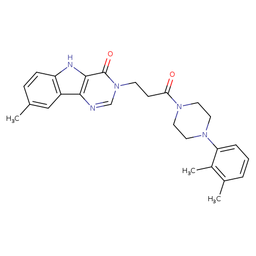 3-{3-[4-(2,3-dimethylphenyl)piperazin-1-yl]-3-oxopropyl}-8-methyl-3H,4H,5H-pyrimido[5,4-b]indol-4-one