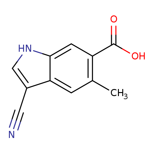 3-cyano-5-methyl-1H-indole-6-carboxylic acid