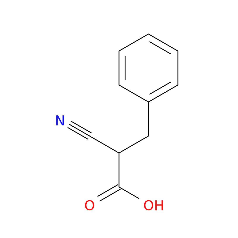 2-Cyano-3-phenylpropionic Acid
