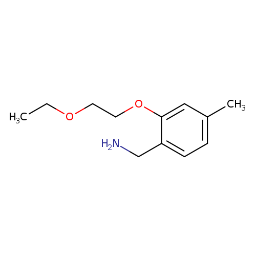 [2-(2-ethoxyethoxy)-4-methylphenyl]methanamine