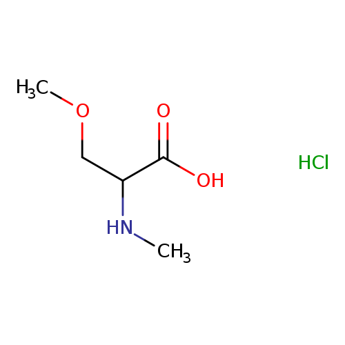 3-methoxy-2-(methylamino)propanoic acid hydrochloride