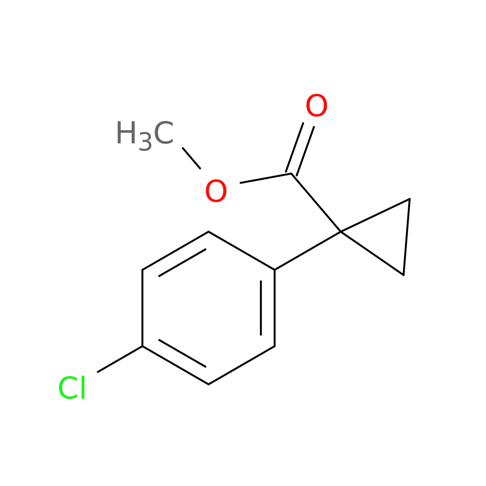 Methyl 1-(4-chlorophenyl)cyclopropanecarboxylate