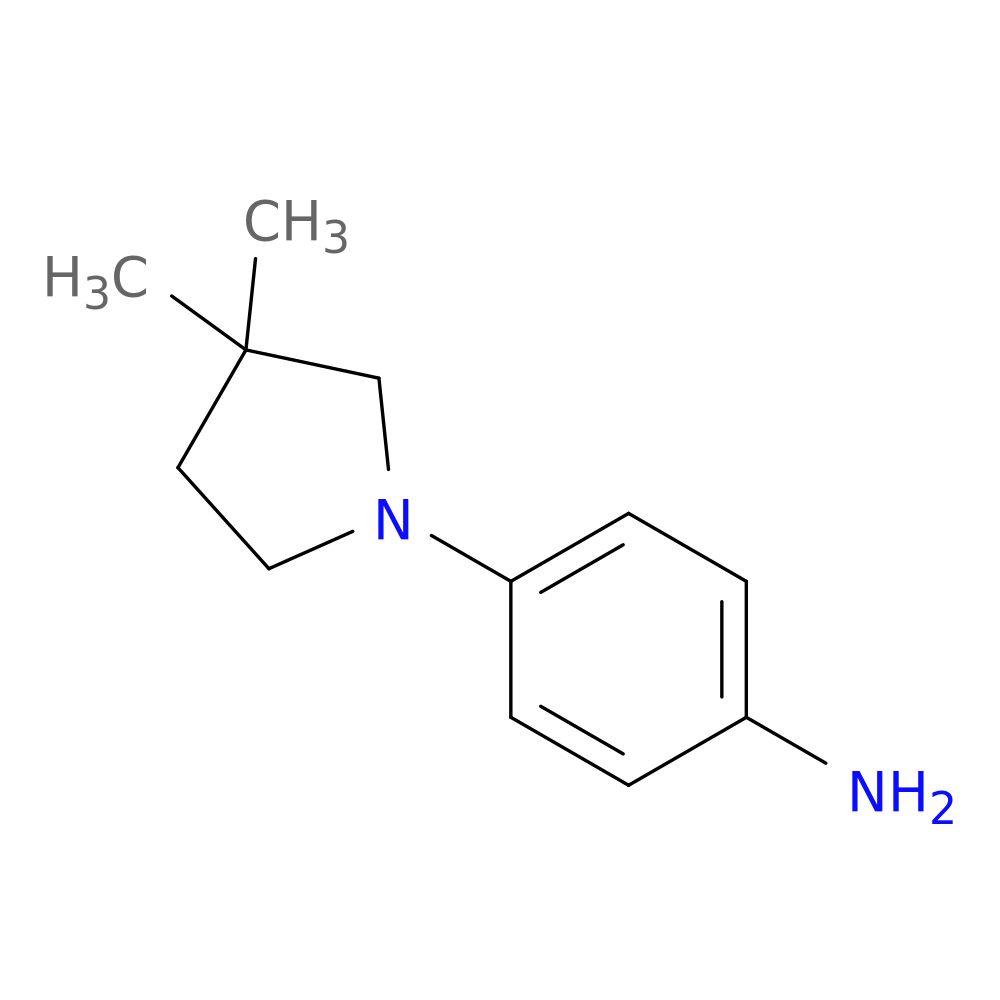4-(3,3-dimethylpyrrolidin-1-yl)aniline