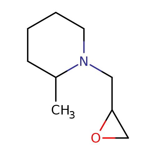 2-methyl-1-[(oxiran-2-yl)methyl]piperidine