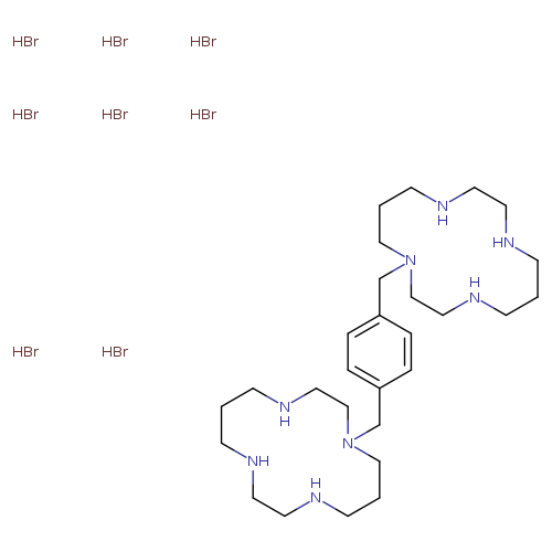 1,4,8,11-Tetraazacyclotetradecane, 1,1'-[1,4-phenylenebis(methylene)]bis-, octahydrobromide (9CI)