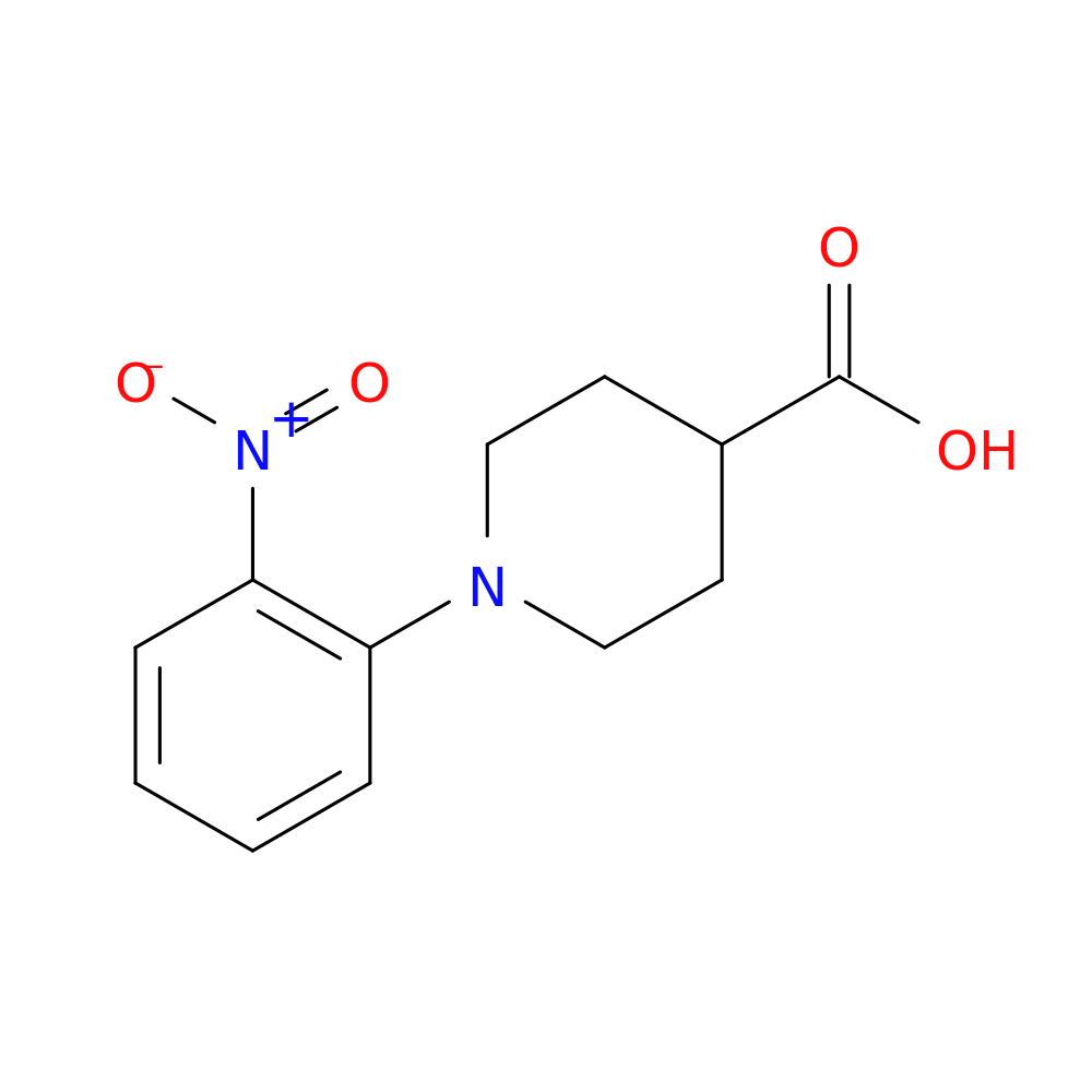 1-(2-Nitrophenyl)piperidine-4-carboxylic acid
