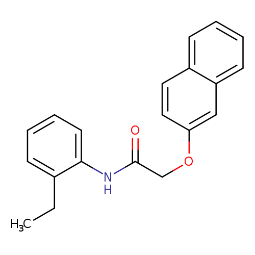 N-(2-ethylphenyl)-2-(2-naphthyloxy)acetamide