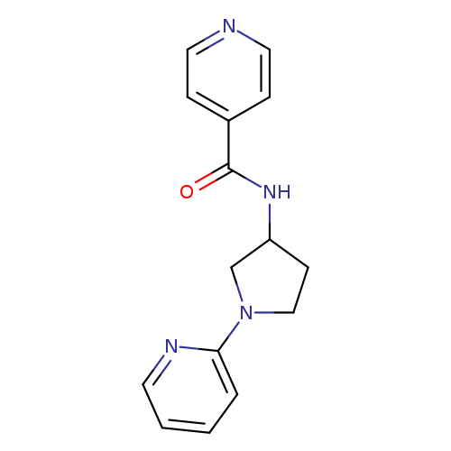 N-[1-(pyridin-2-yl)pyrrolidin-3-yl]pyridine-4-carboxamide