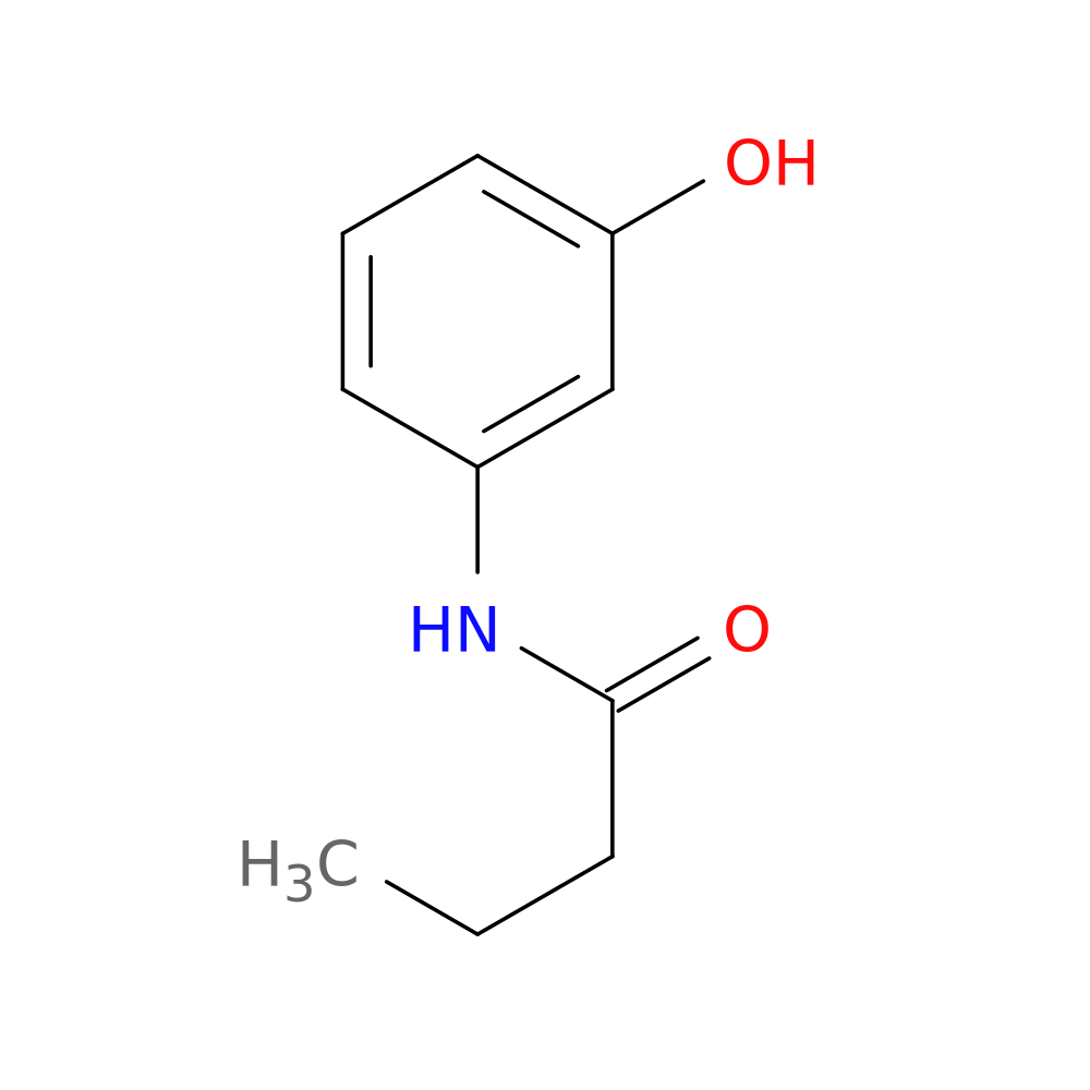 N-(3-Hydroxyphenyl)butyramide
