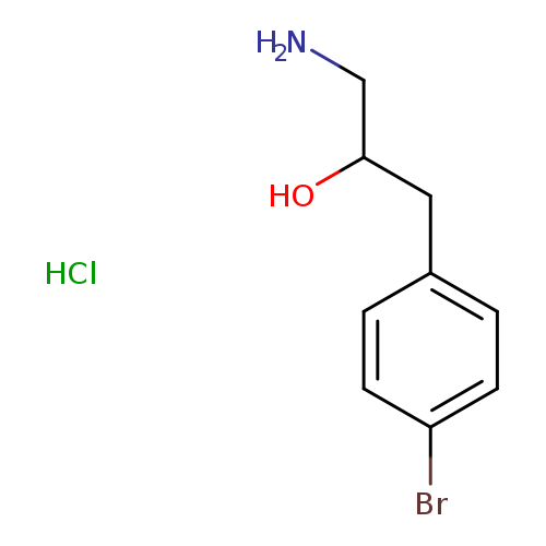 1-amino-3-(4-bromophenyl)propan-2-ol hydrochloride