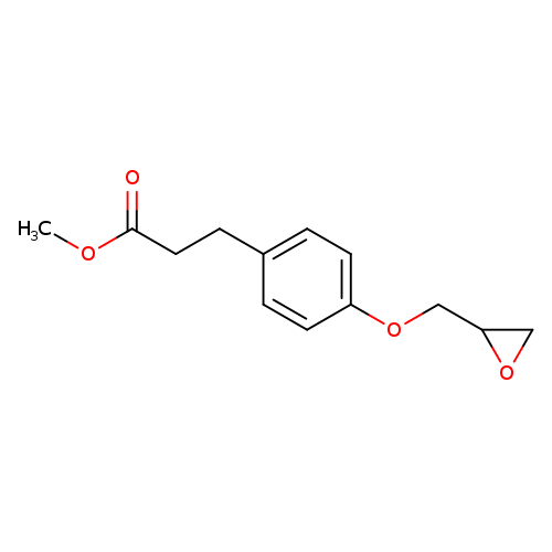 BENZENEPROPANOICACID,4-(OXIRANYLMETHOXY)-,METHYLESTER