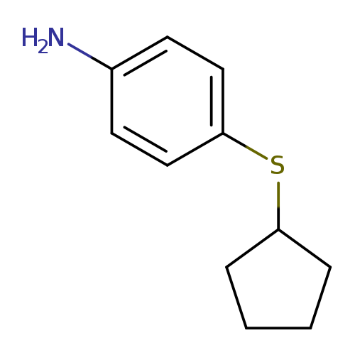 4-(cyclopentylsulfanyl)aniline