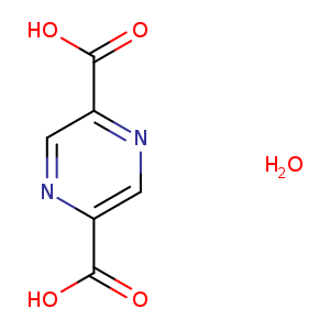 Pyrazine-2,5-dicarboxylic acid dihydrate