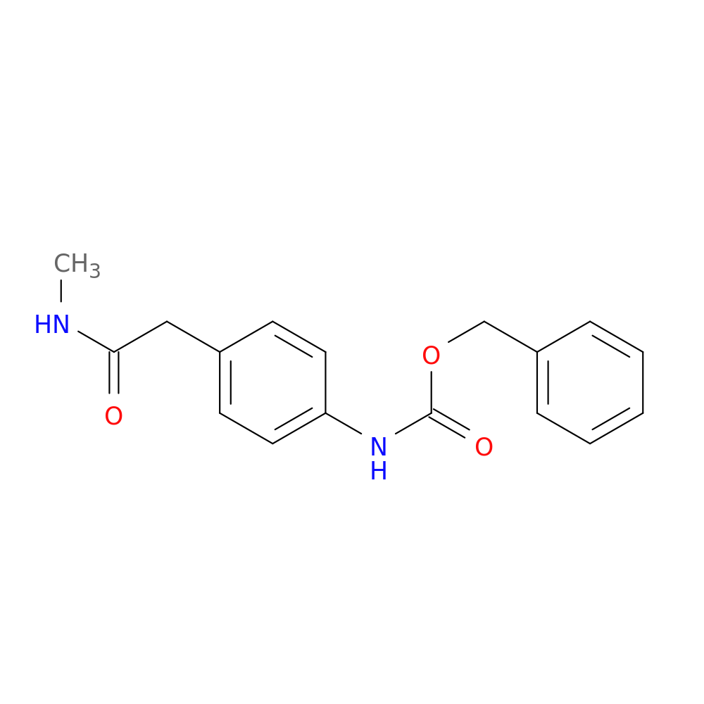 benzyl N-{4-[(methylcarbamoyl)methyl]phenyl}carbamate