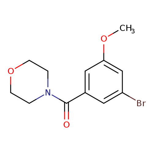 (3-Bromo-5-methoxy-phenyl)-morpholin-4-yl-methanone