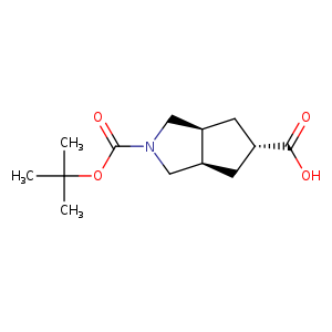 rel-(3aR,5s,6aS)-2-(tert-butoxycarbonyl)octahydrocyclopenta[c]pyrrole-5-carboxylic acid