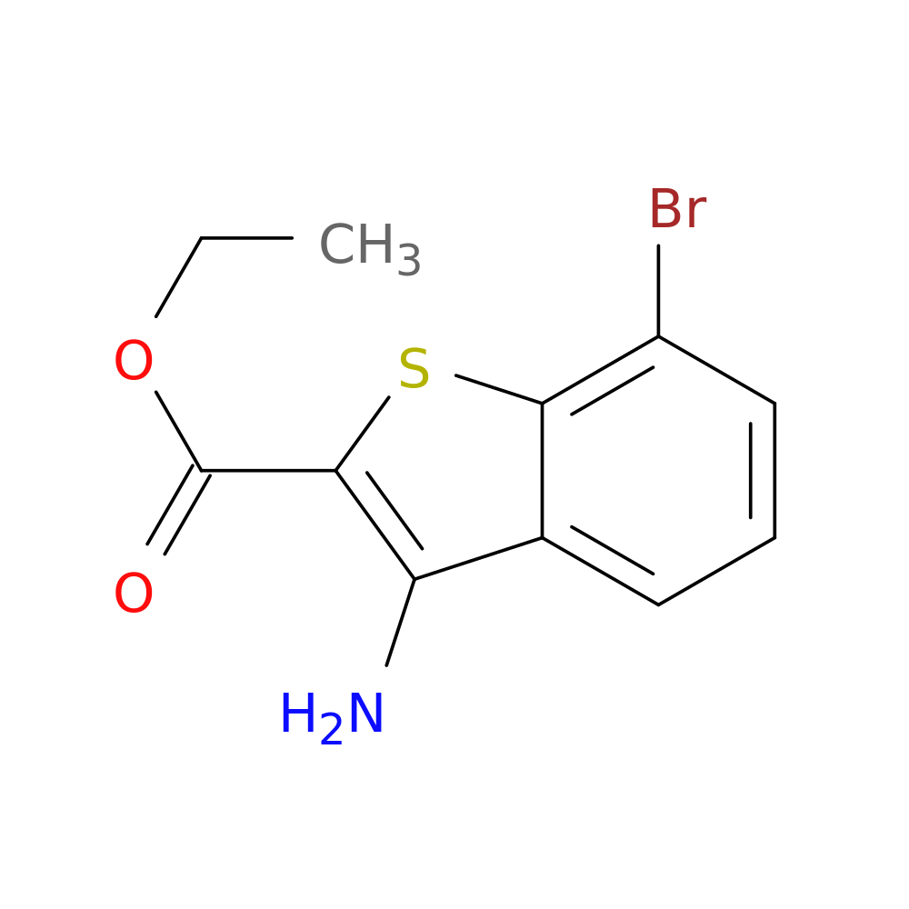 ethyl 3-amino-7-bromo-1-benzothiophene-2-carboxylate
