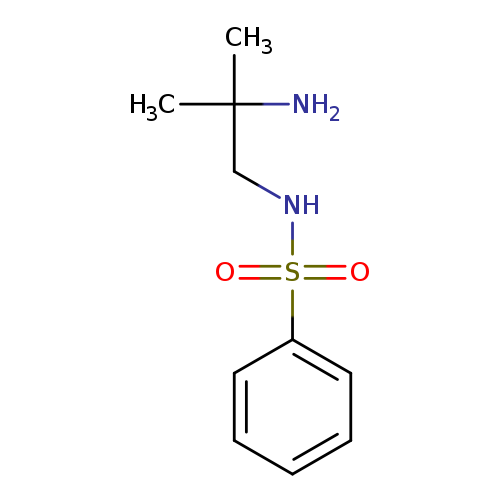 Benzenesulfonamide, N-(2-amino-2-methylpropyl)-