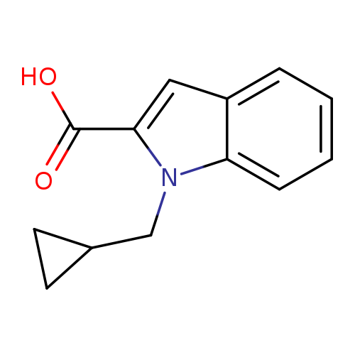 1-(cyclopropylmethyl)-1H-indole-2-carboxylic acid