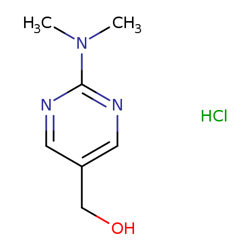 [2-(dimethylamino)pyrimidin-5-yl]methanol hydrochloride