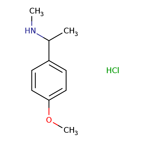 1-(4-Methoxyphenyl)-N-methylethanamine hydrochloride