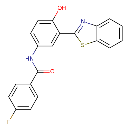 N-[3-(1,3-benzothiazol-2-yl)-4-hydroxyphenyl]-4-fluorobenzamide
