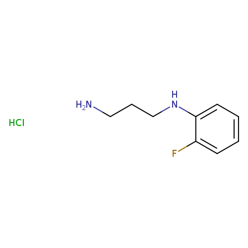 N-(3-aminopropyl)-2-fluoroaniline hydrochloride