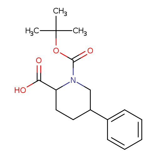 1-[(tert-butoxy)carbonyl]-5-phenylpiperidine-2-carboxylic acid