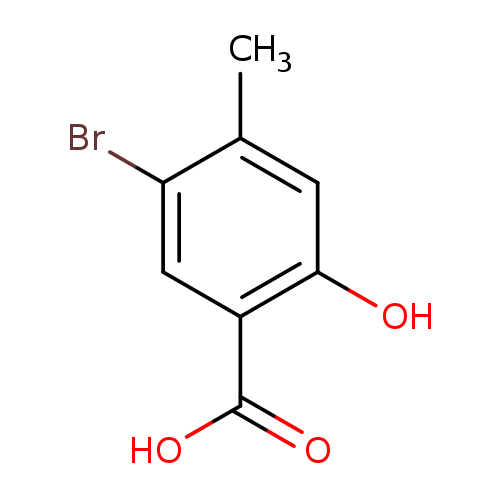 5-Bromo-2-hydroxy-4-methylbenzoic acid