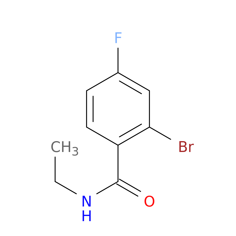 2-Bromo-N-ethyl-4-fluorobenzamide